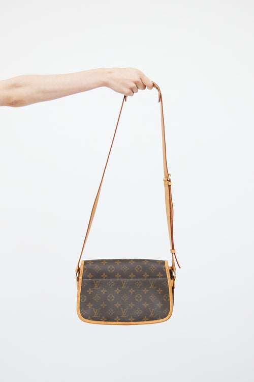 Louis Vuitton Brown Monogram Sologne Crossbody Bag