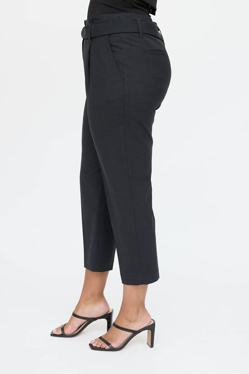 Brunello Cucinelli Wool Belted Pant