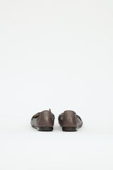 Brunello Cucinelli Pinstripe Monili Fringe Loafer