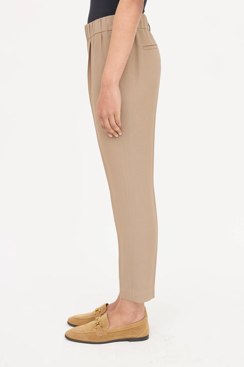 Brunello Cucinelli Pleated Tapered Pant