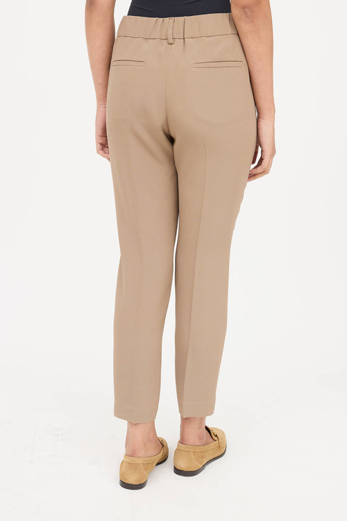 Brunello Cucinelli Pleated Tapered Pant