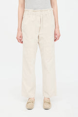 Brunello Cucinelli Velour Tapered Trouser