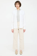 Brunello Cucinelli Velour Tapered Trouser