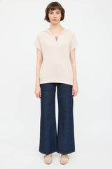 Brunello Cucinelli Cashmere Ribbed Knit Monili Hoodie