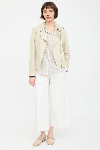 Brunello Cucinelli Suede Rider Jacket