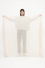 Brunello CucinelliCashmere Metallic Scarf