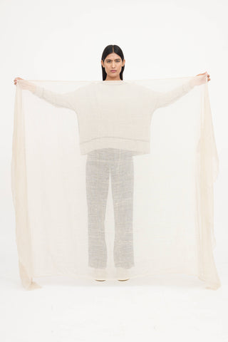 Brunello CucinelliCashmere Metallic Scarf