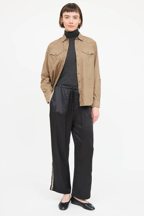 Brunello Cucinelli Monili Button Up Shirt