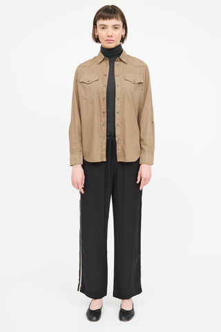 Brunello Cucinelli Monili Button Up Shirt