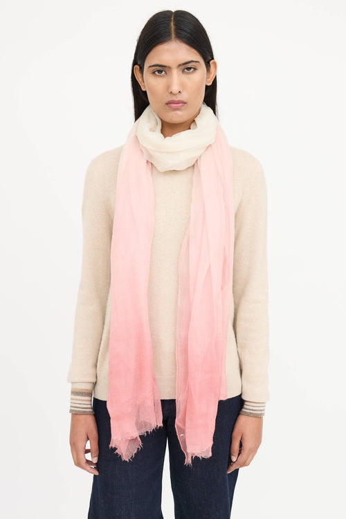 Brunello CucinelliCashmere Ombre Scarf