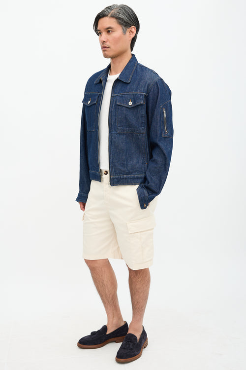 Brunello Cucinelli Bermuda Cargo Shorts