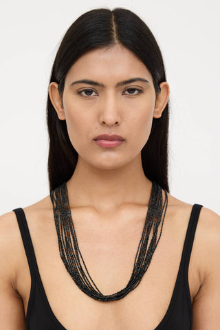 Brunello Cucinelli Beaded Wrap Necklace