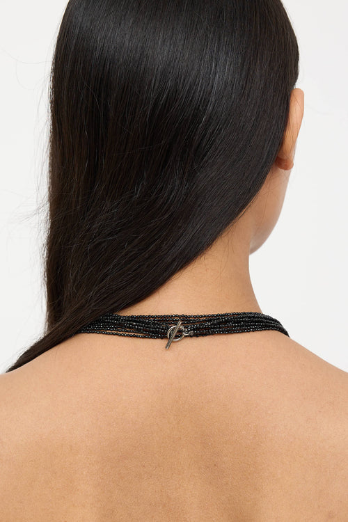 Beaded Wrap Necklace