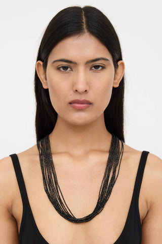 Beaded Wrap Necklace