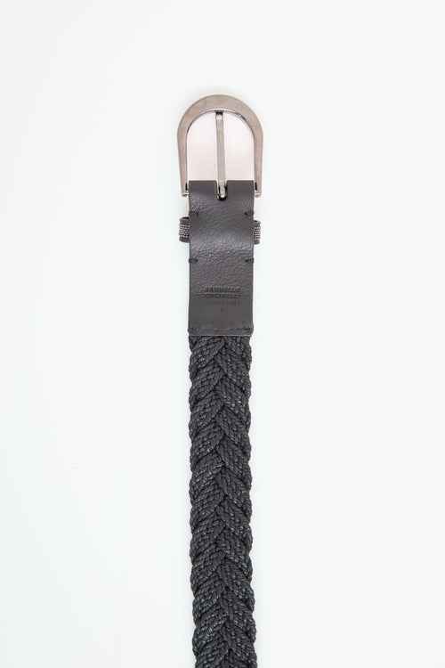 Brunello Cucinelli Woven Monili Belt