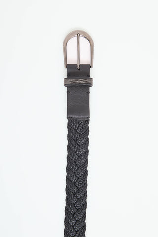 Brunello Cucinelli Woven Monili Belt