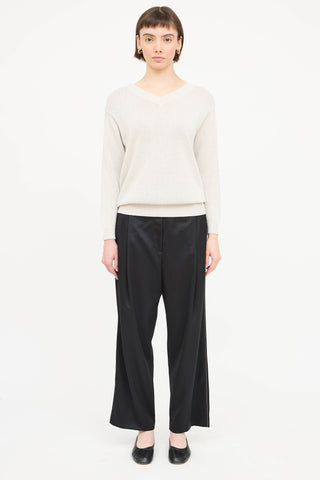 Brunello Cucinelli Wool Monili Trouser