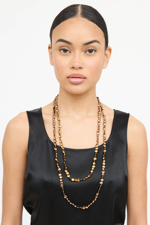 Brunello Cucinelli Long Beaded Necklace