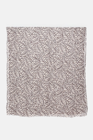 Brunello Cucinelli Printed Linen Scarf