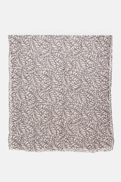 Brunello Cucinelli Printed Linen Scarf