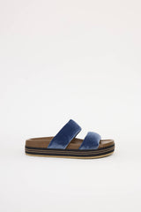 Brunello Cucinelli Velvet Monili Sandal