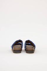 Brunello Cucinelli Velvet Monili Sandal