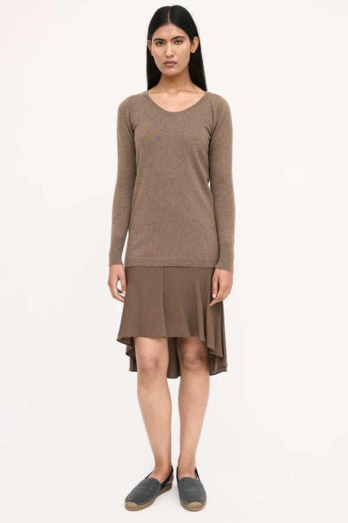 Brunello Cucinelli Cashmere Monili Co-Ord Set