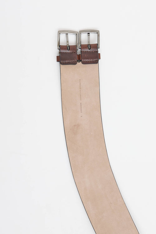 Brunello Cucinelli Monili Double Buckle Belt