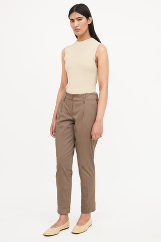 Brunello Cucinelli Gunex Double Waist Trouser