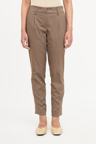Brunello Cucinelli Gunex Double Waist Trouser