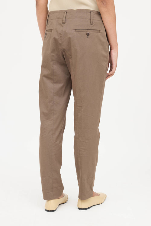 Brunello Cucinelli Gunex Double Waist Trouser
