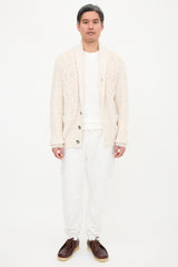 Brunello Cucinelli Cable Knit Cardigan