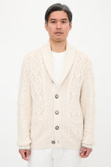 Brunello Cucinelli Cable Knit Cardigan
