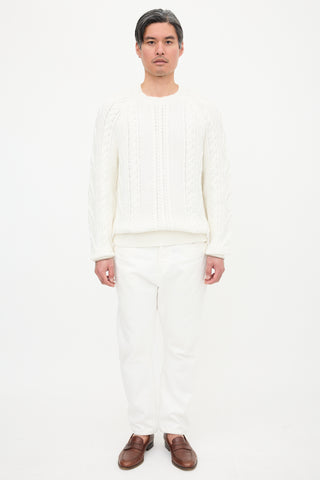 Brunello Cucinelli Cable Knit Sweater