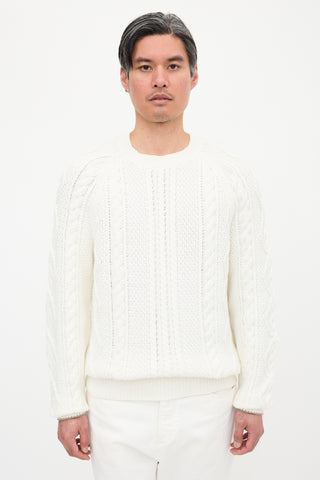 Brunello Cucinelli Cable Knit Sweater