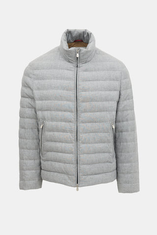 Brunello Cucinelli Cashmere Padded Jacket