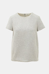 Brunello Cucinelli Cashmere Sequin Top