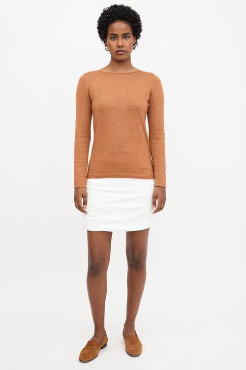 Brunello Cucinelli Cashmere Sparkly Sweater