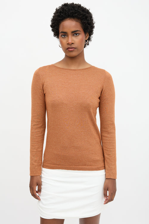 Brunello Cucinelli Cashmere Sparkly Sweater