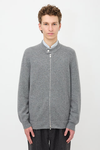 Brunello Cucinelli Cashmere Zip Sweater