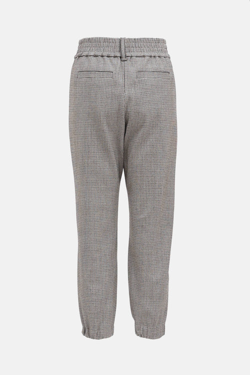 Brunello Cucinelli Wool Houndstooth Trouser