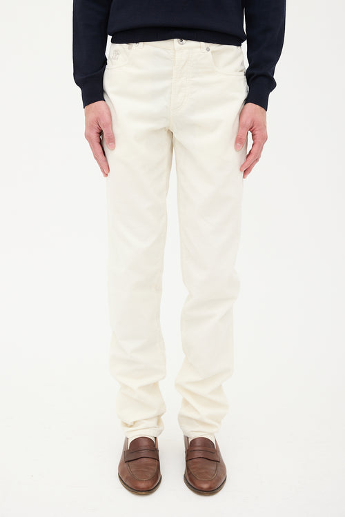 Brunello Cucinelli Corduroy Italian Fit Pant