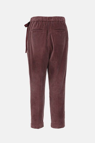 Brunello Cucinelli Silk Cord Drawstring Trouser