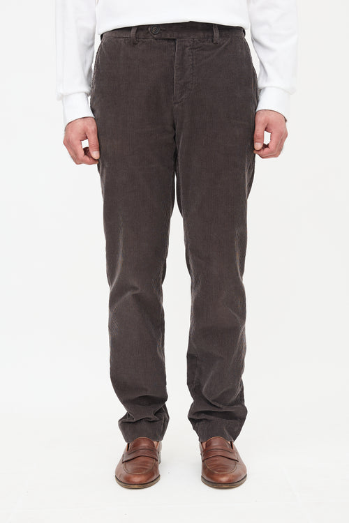 Brunello Cucinelli Corduroy Traditional Fit Trouser