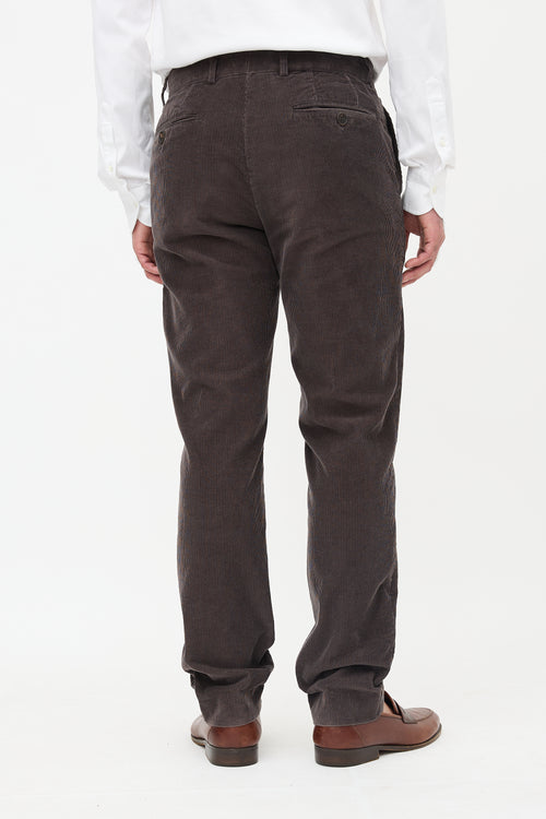 Brunello Cucinelli Corduroy Traditional Fit Trouser