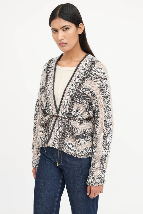 Brunello CucinelliCashmere Belted Cardigan