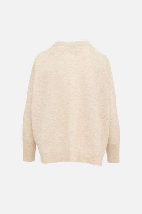 Brunello Cucinelli Metallic Mohair Sweater