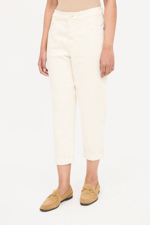 Brunello Cucinelli Denim Tapered Jeans