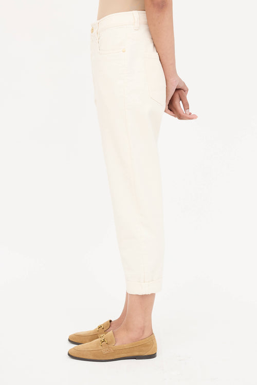 Brunello Cucinelli Denim Tapered Jeans