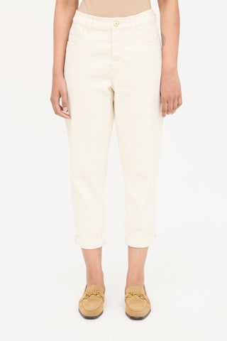 Brunello Cucinelli Denim Tapered Jeans